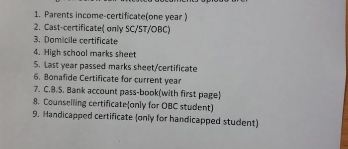 Last date of Scholarship form is Extended